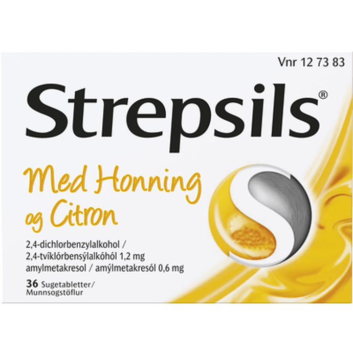 Sugetabletter m. honning og citron