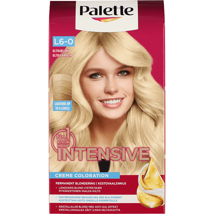 Permanent hårfarve L6-0 Ultra Blond m. naturlige olier