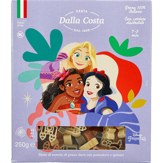 Pasta tricolore m. prinsessemotiv
