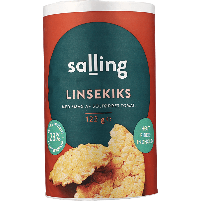 Linsekiks m. smag af soltørrede tomater