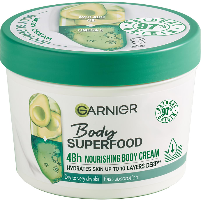 Bodycreme m. avocadoolie og omega 6