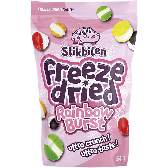 Frysetørret slik