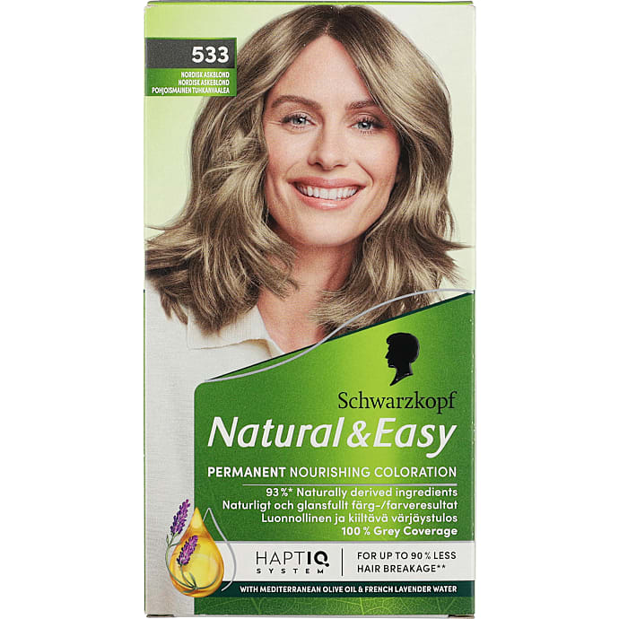Nourishing Coloration permanent hårfarve 533 Nordisk Askeblond m. olier