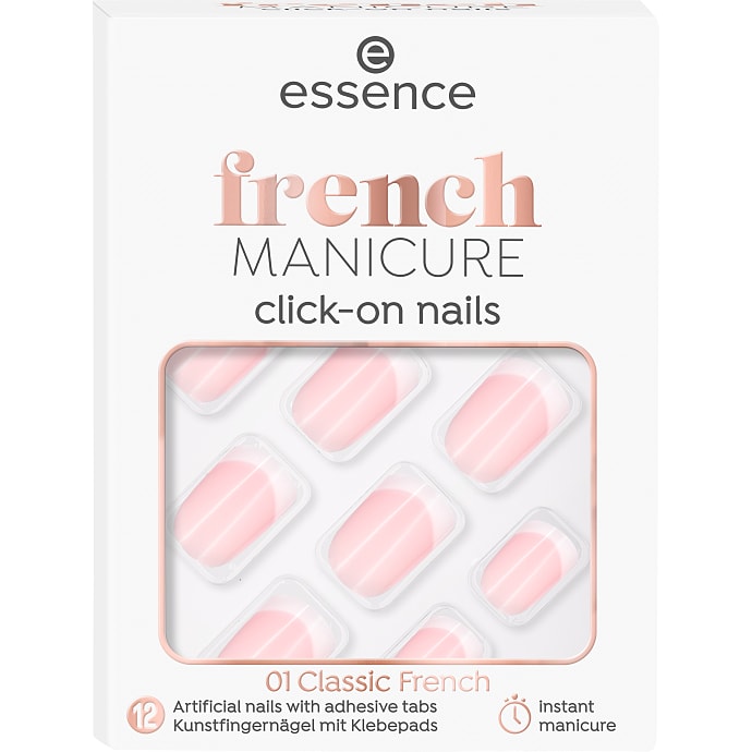 Kunstige negle 01 Classic French