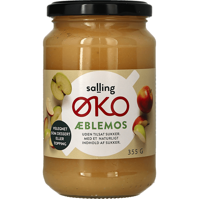 Æblemos u. tilsat sukker øko