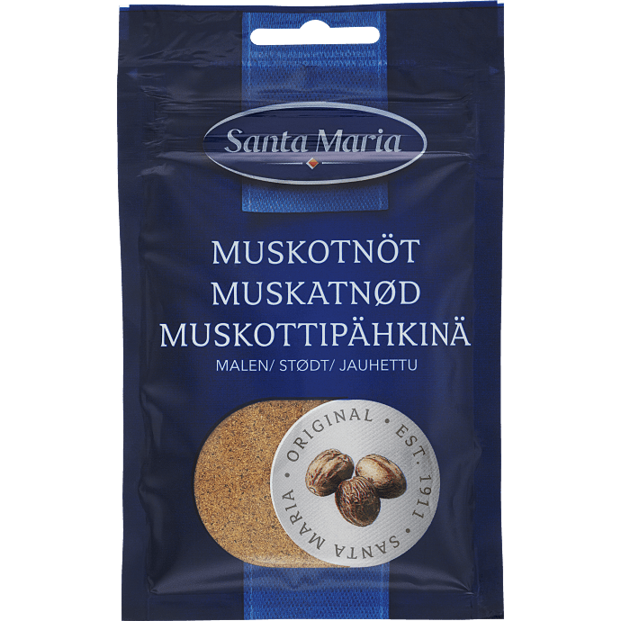 Stødt muskatnød
