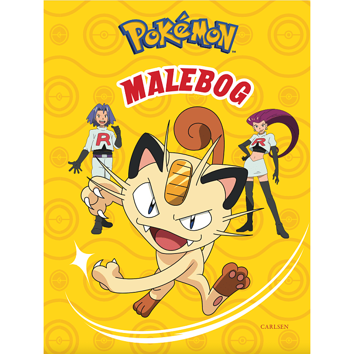 Carlsen malebog - Pokémon