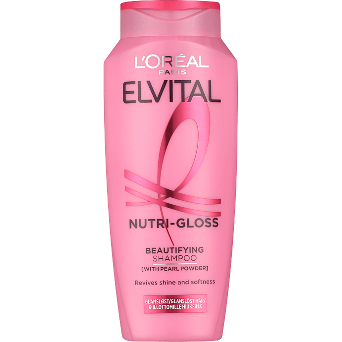 Shampoo m. perlepudder glansløst hår