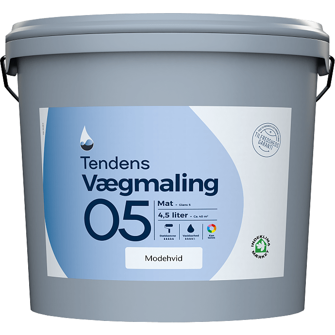 Tendens vægmaling mat 5 4.5 liter