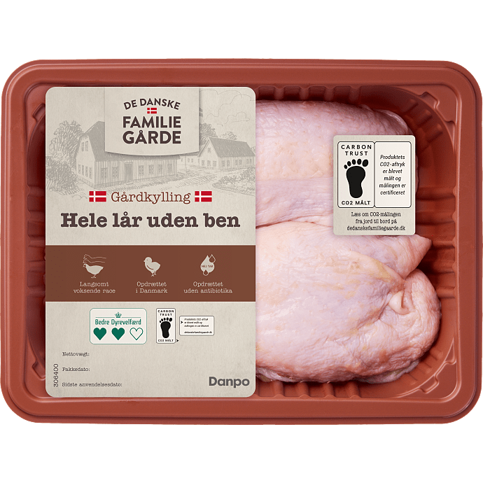 Hele kyllingelår u. ben