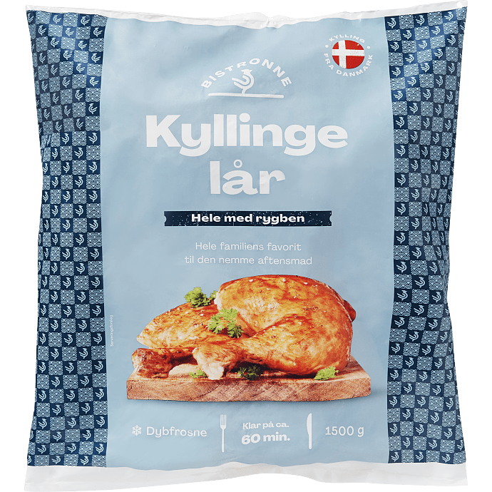 Kyllingelår m. rygben