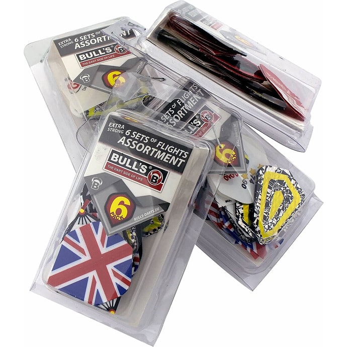 Bull's dartflights 6-pack