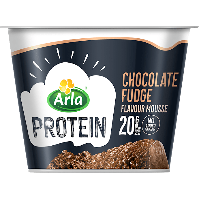 Protein chokolademousse m. chokolade fudgesmag 1,8% fedt laktosefri