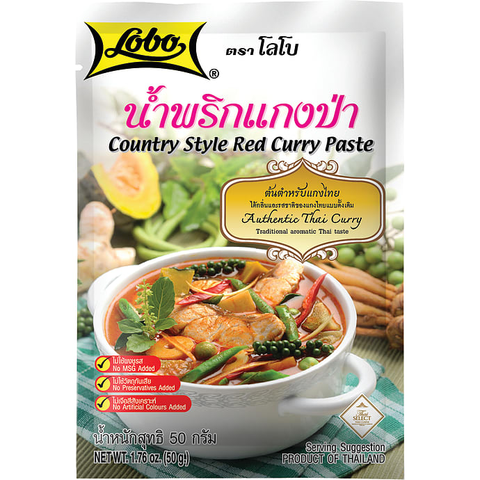 Rød karrypasta