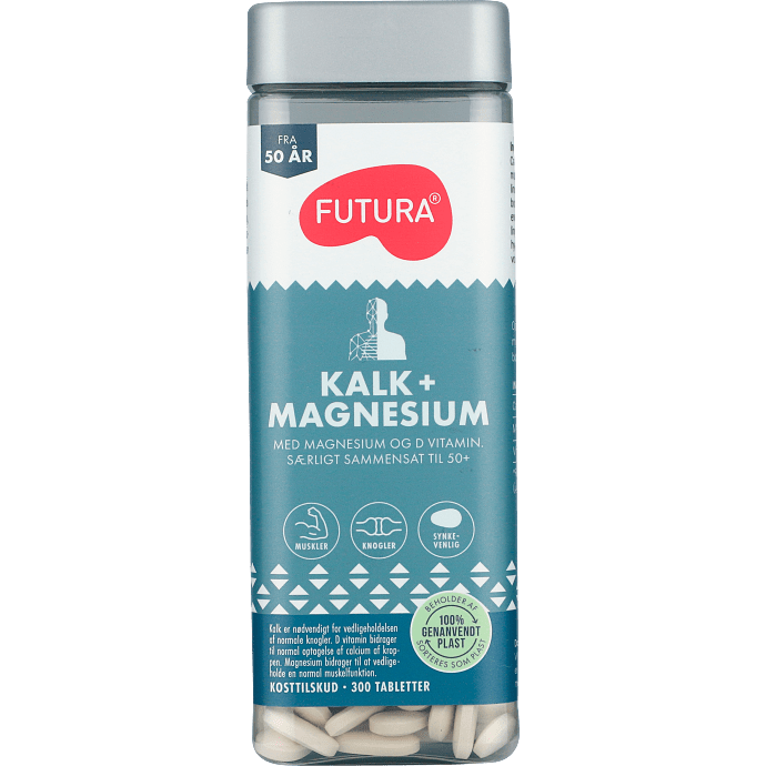 Kalk, D-vitamin og magnesium