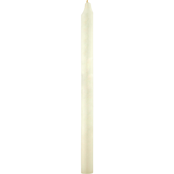 Stagelys 2x29 cm - hvid