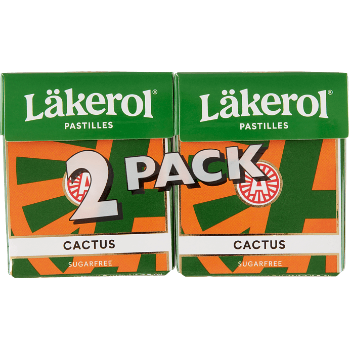 Lakridspastiller m. kaktussmag sukkerfri