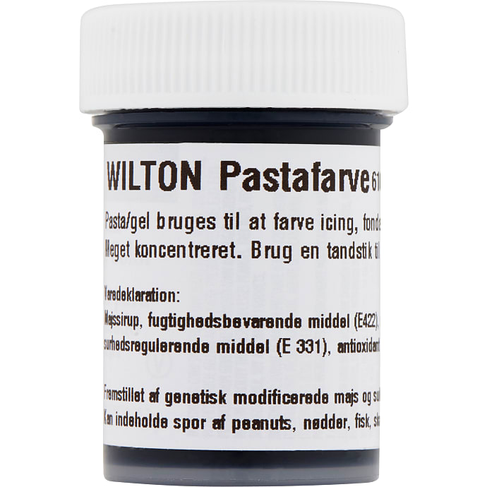 Pastafarve sort