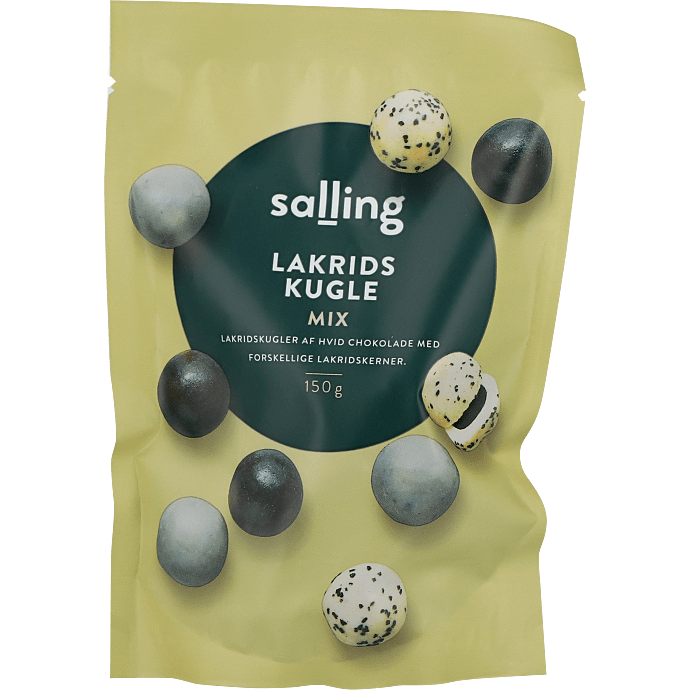 Chokoladekugler m. lakrids