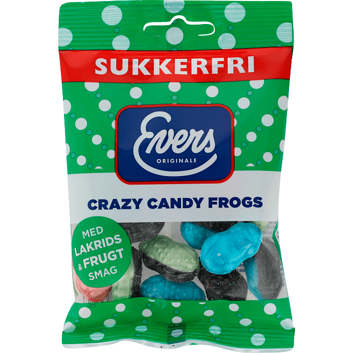 Blandede bolcher m. lakrids- og frugtsmag sukkerfri