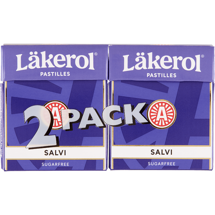 Lakridspastiller m. violsmag sukkerfri