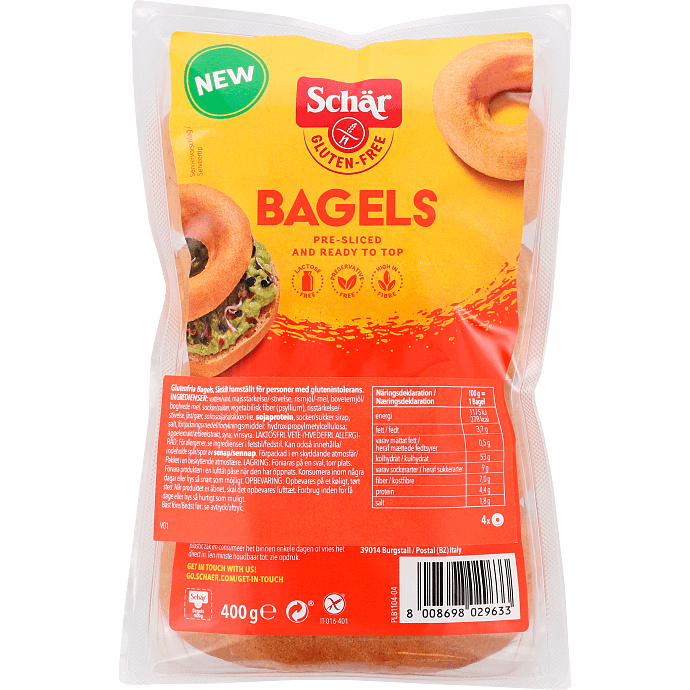 Bagels glutenfri