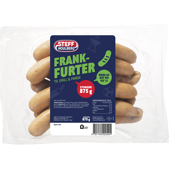 Frankfurtere 70% kød