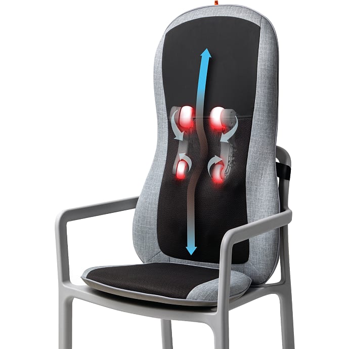 Sharper Image massageapparat med varme til stol