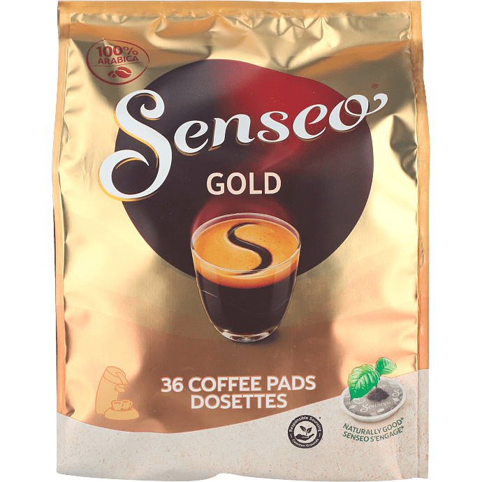 Gold kaffepuder