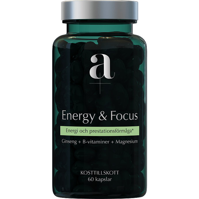 Ginseng, B-vitamin og magnesium