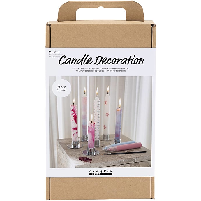 Creotime DIY kit lysdekoration - hvid