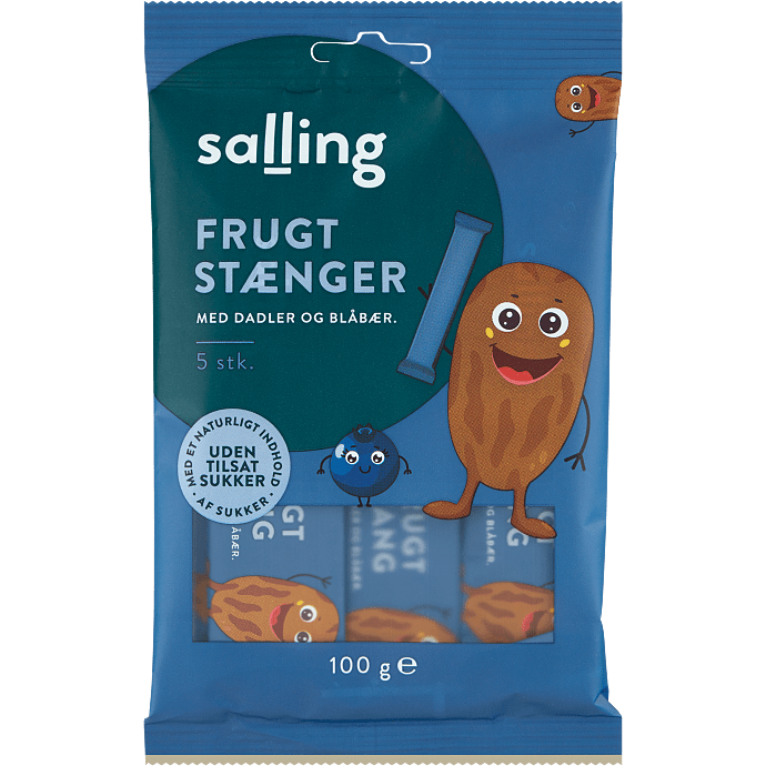 Frugtstænger m. blåbær