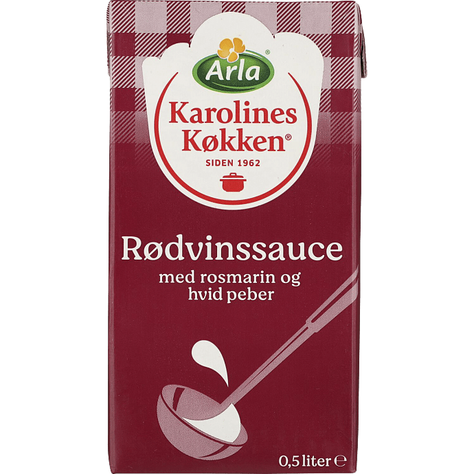 Rødvinssauce m. rosmarin og hvid peber