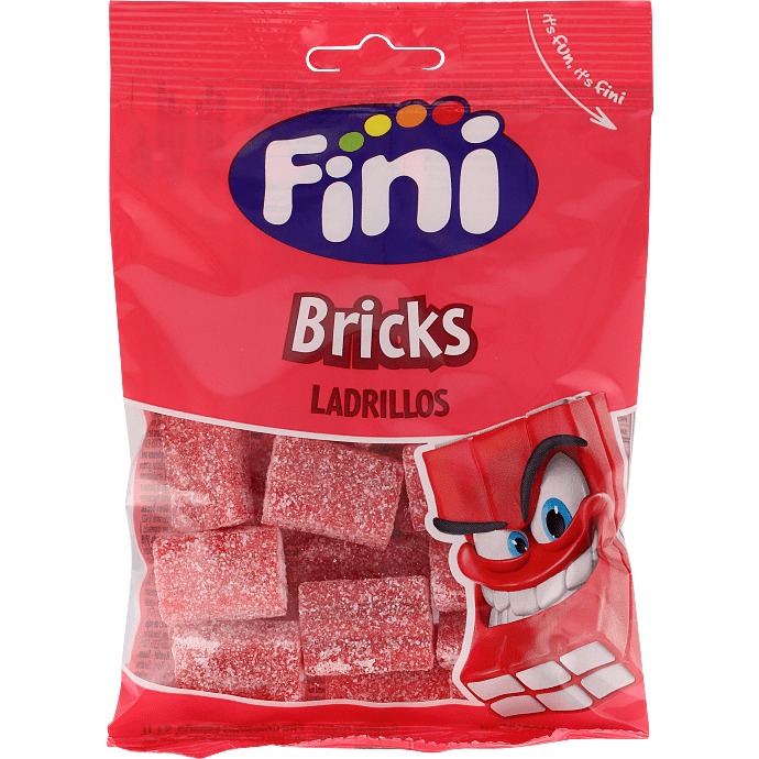 Sour Strawberry Bricks