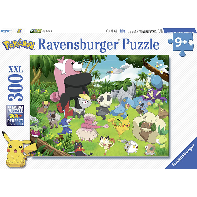 Vilde Pokémoner puslespil - 300 brikker