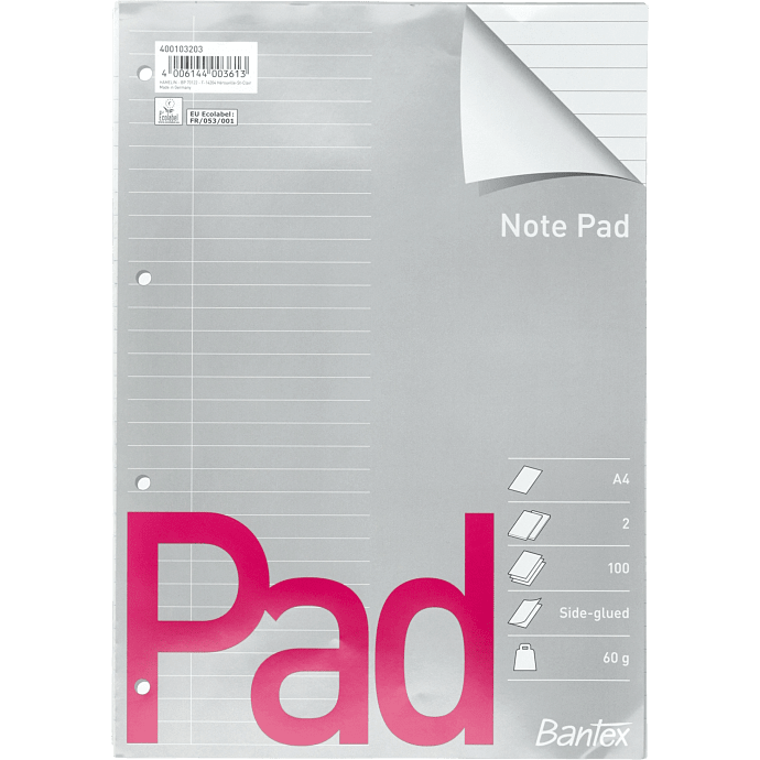 Bantex GL4 A4 notesbog