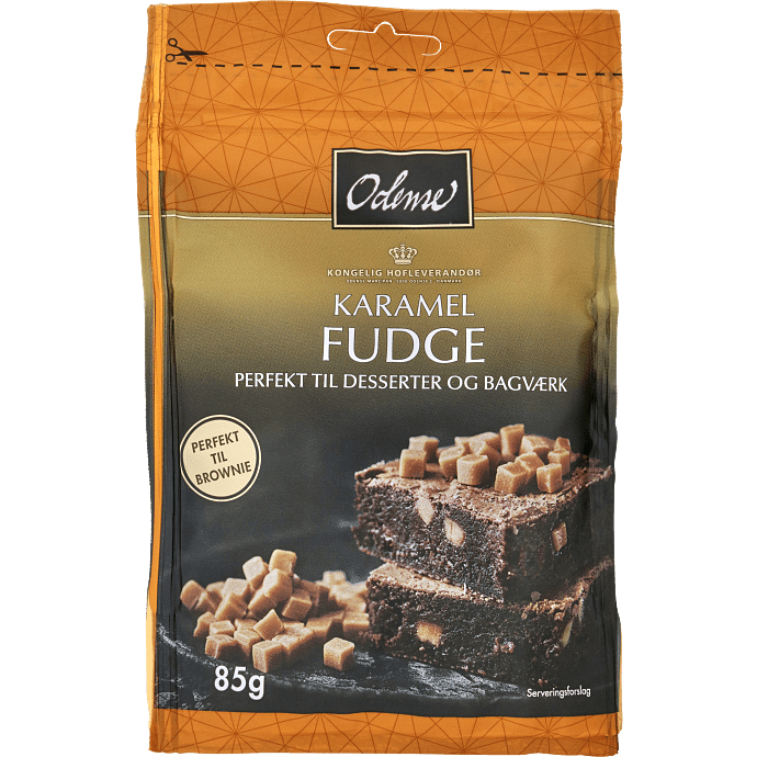 Karamelfudgestykker