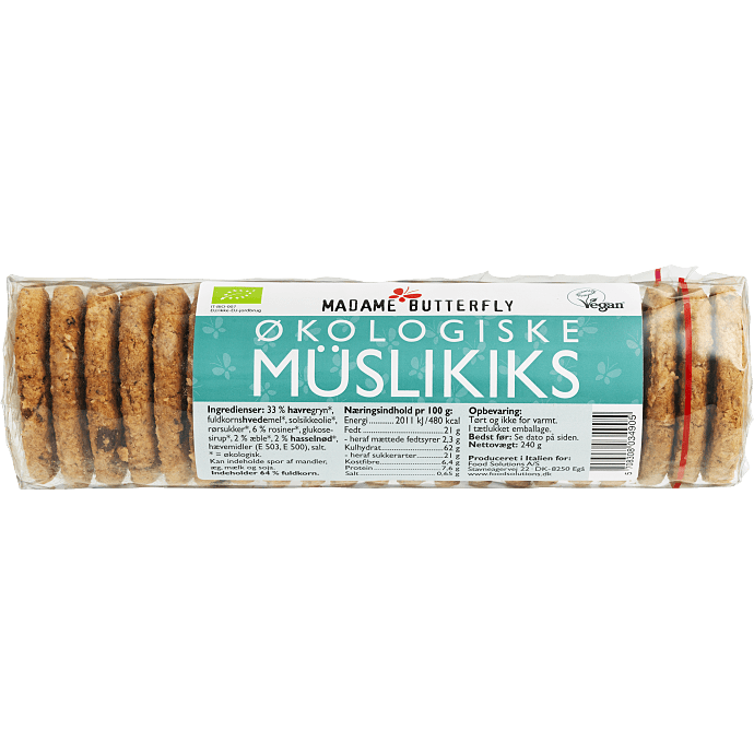 Müslikiks vegansk øko