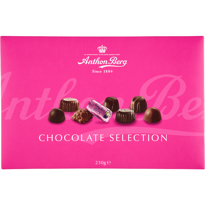 Blandede fyldte chokolader