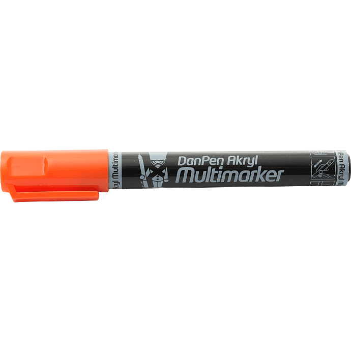 Danpen akryl multimarker - orange