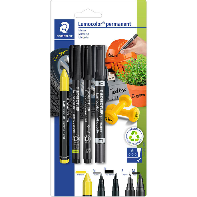Staedtler permanente markere 4-pak