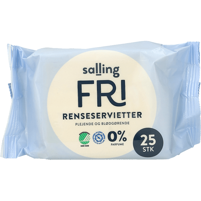 Renseservietter parfumefri