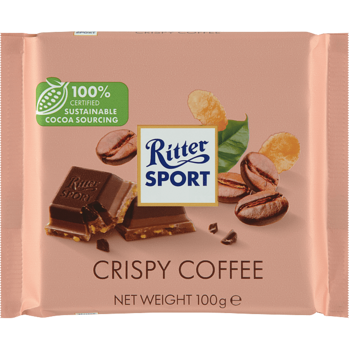 Mælkechokolade m. kaffe og cornflakes