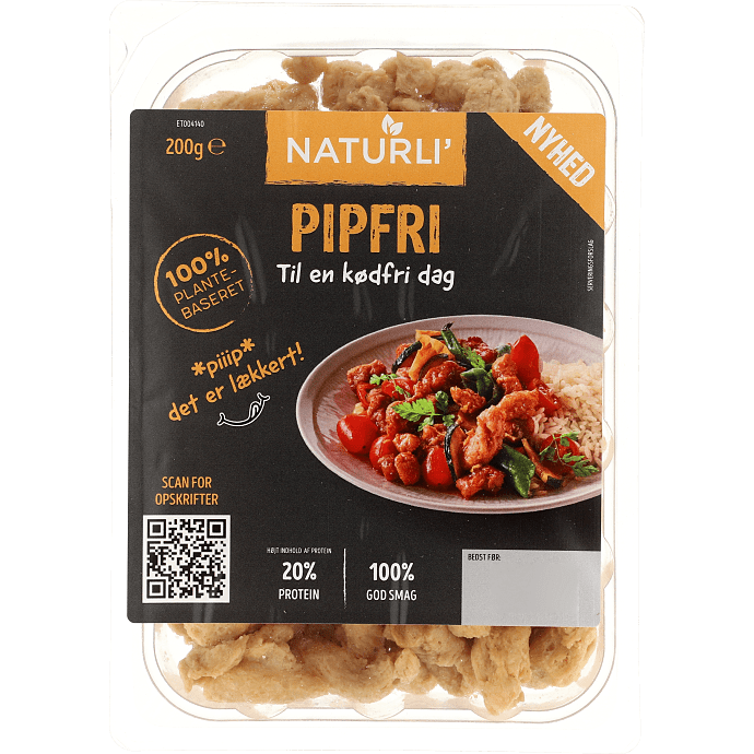 Plantebaserede filetbidder vegansk