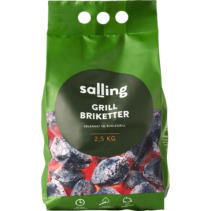 Salling grillbriketter 2,5 kg