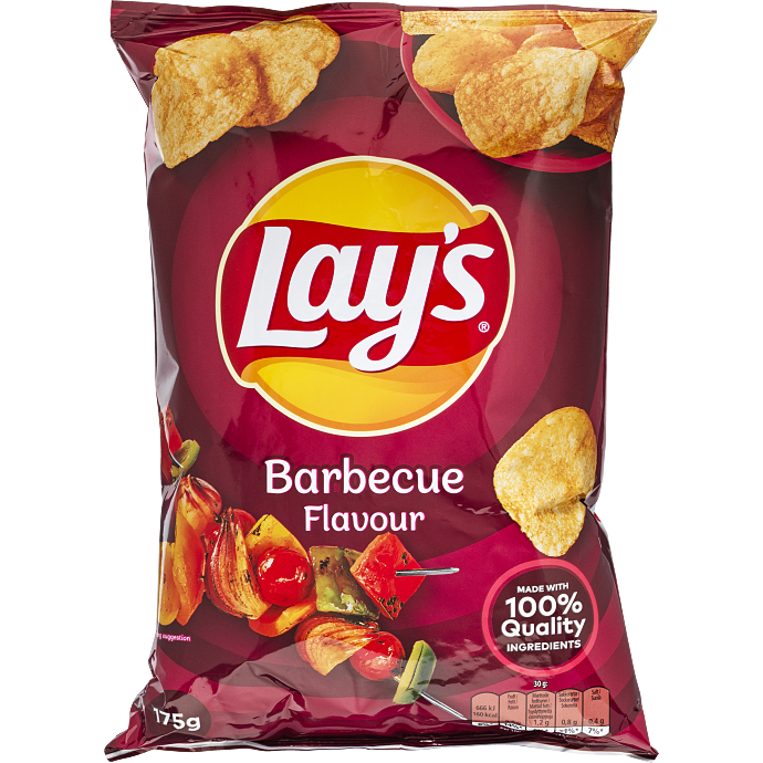 Chips m. barbecue