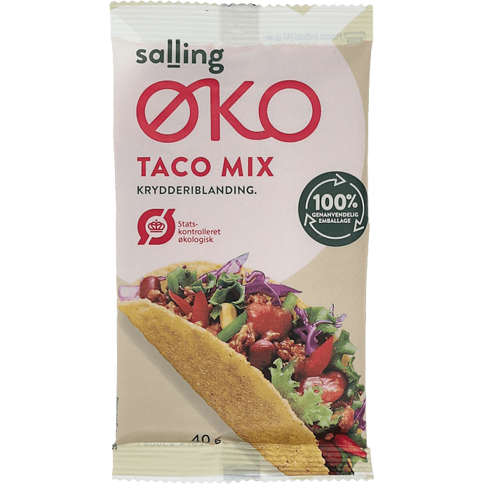 Taco krydderiblanding øko