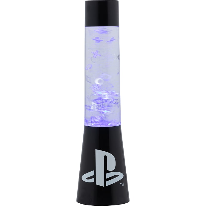 PlayStation glitterlampe - blå