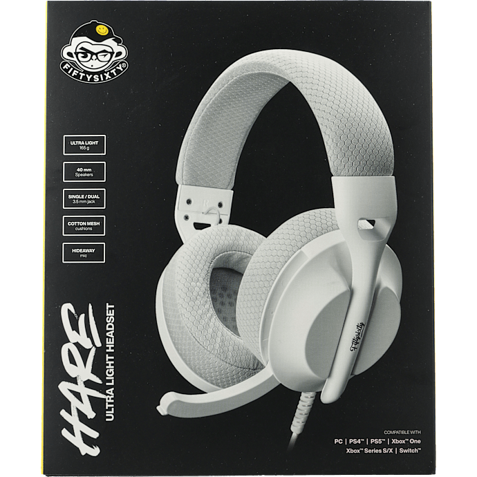 FIFTYSIXTY 5060 gaming headset - hvid