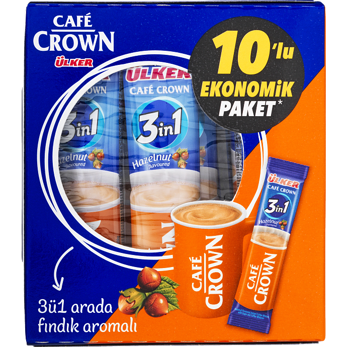 Hasselnød instant kaffe i portioner